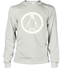 Penguin logo Shirt Long Sleeve T-Shirt - KnowlegdeTee