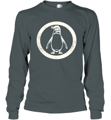 Penguin logo Shirt Long Sleeve T-Shirt - KnowlegdeTee