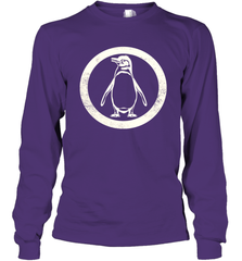 Penguin logo Shirt Long Sleeve T-Shirt - KnowlegdeTee
