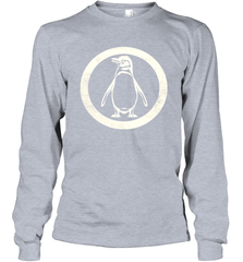 Penguin logo Shirt Long Sleeve T-Shirt - KnowlegdeTee