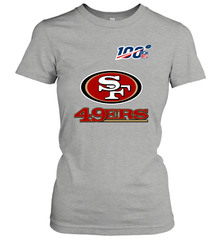 San Francisco 49ers NFL 100th Season Anniversary Women's T-Shirt - KnowlegdeTee