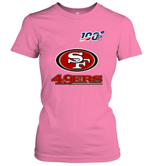 San Francisco 49ers NFL 100th Season Anniversary Women's T-Shirt - KnowlegdeTee