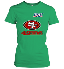 San Francisco 49ers NFL 100th Season Anniversary Women's T-Shirt - KnowlegdeTee