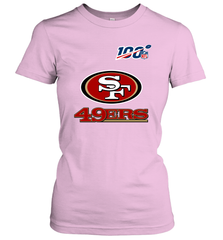 San Francisco 49ers NFL 100th Season Anniversary Women's T-Shirt - KnowlegdeTee