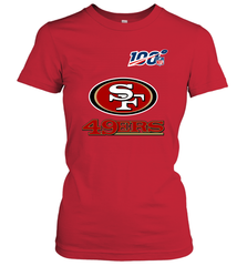 San Francisco 49ers NFL 100th Season Anniversary Women's T-Shirt - KnowlegdeTee