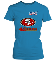 San Francisco 49ers NFL 100th Season Anniversary Women's T-Shirt - KnowlegdeTee