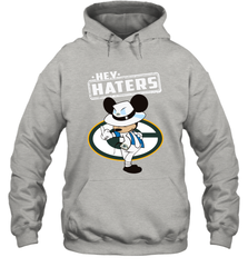GREEN BAY PACKERS Hey Haters Mickey Mouse Hoodie - KnowlegdeTee