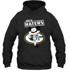 GREEN BAY PACKERS Hey Haters Mickey Mouse Hoodie - KnowlegdeTee