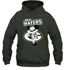 GREEN BAY PACKERS Hey Haters Mickey Mouse Hoodie - KnowlegdeTee