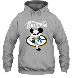 GREEN BAY PACKERS Hey Haters Mickey Mouse Hoodie - KnowlegdeTee