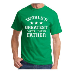 Mens T Shirts Worlds Greatest Farter Funny Fathers Day Tshirt New Dad Gift Tee Poop Humor Tee Shirt Present For Summer Tops - KnowlegdeTee