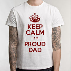 Father 's Day T Shirt New Summer Funny I'm A Proud Dad of Freaking Awesome Daughter T Shirt Men Joke GIFT T-shirt - KnowlegdeTee