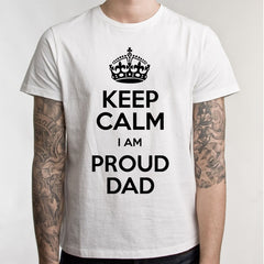 Father 's Day T Shirt New Summer Funny I'm A Proud Dad of Freaking Awesome Daughter T Shirt Men Joke GIFT T-shirt - KnowlegdeTee