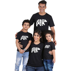 Mother daughter Mommy and me mum family matching outfits Daddy son fathers day kids clothes boys baby Bear Design cotton t shirt - KnowlegdeTee