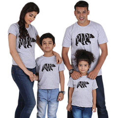 Mother daughter Mommy and me mum family matching outfits Daddy son fathers day kids clothes boys baby Bear Design cotton t shirt - KnowlegdeTee