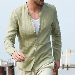 British 2019 Casual Shirt Men Shirts Dress Cotton Autumn Long Sleeve Shirts Slim Fit Fashion Men Tee Tops Hombre Camisa Clothes - KnowlegdeTee