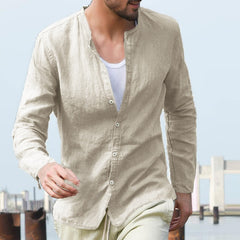 British 2019 Casual Shirt Men Shirts Dress Cotton Autumn Long Sleeve Shirts Slim Fit Fashion Men Tee Tops Hombre Camisa Clothes - KnowlegdeTee
