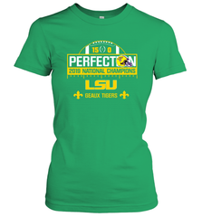 LSU National Championship Undefeated Season Perfection Shirt Women's T-Shirt - KnowlegdeTee