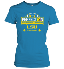 LSU National Championship Undefeated Season Perfection Shirt Women's T-Shirt - KnowlegdeTee