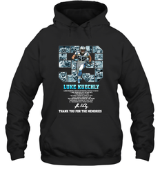 Luke Kuechly Thank You For The Memories Shirt Hoodie - KnowlegdeTee