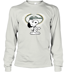 I Love Green Bay Packers Snoopy In My Heart Fan Long Sleeve T-Shirt - KnowlegdeTee