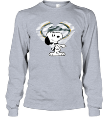 I Love Green Bay Packers Snoopy In My Heart Fan Long Sleeve T-Shirt - KnowlegdeTee