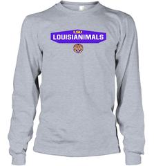 LSU Louisianimals Shirt Long Sleeve T-Shirt - KnowlegdeTee