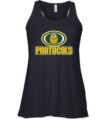 GREEN BAY Packers PROTOCOLS Star Wars Battle Mashup Logo Racerback Tank - KnowlegdeTee