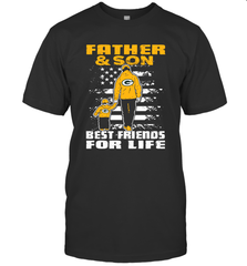 Green Bay Packers Best Dad ever Father And Son Best Friends For Life T-Shirt - KnowlegdeTee