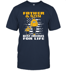 Green Bay Packers Best Dad ever Father And Son Best Friends For Life T-Shirt - KnowlegdeTee