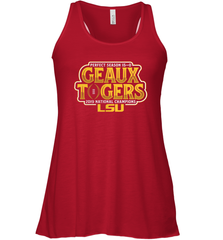 LSU Tigers College Football Playoff 2019 National Champions Hometown Shotgun Racerback Tank - KnowlegdeTee