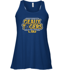 LSU Tigers College Football Playoff 2019 National Champions Hometown Shotgun Racerback Tank - KnowlegdeTee