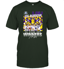 LSU Joe Burrow 2019 Heisman Trophy Winners Signature Shirt T-Shirt - KnowlegdeTee