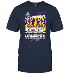 LSU Joe Burrow 2019 Heisman Trophy Winners Signature Shirt T-Shirt - KnowlegdeTee