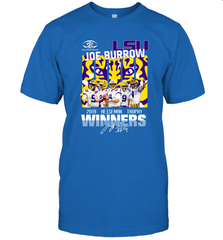 LSU Joe Burrow 2019 Heisman Trophy Winners Signature Shirt T-Shirt - KnowlegdeTee