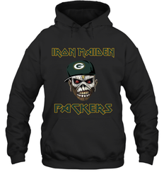 Green Bay Packers Iron Maiden Heavy Metal Football Hoodie - KnowlegdeTee