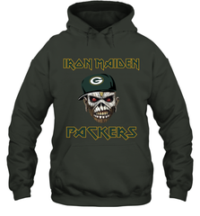 Green Bay Packers Iron Maiden Heavy Metal Football Hoodie - KnowlegdeTee