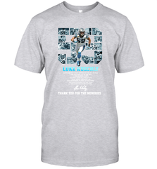 Luke Kuechly Thank You For The Memories Shirt T-Shirt - KnowlegdeTee