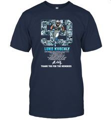 Luke Kuechly Thank You For The Memories Shirt T-Shirt - KnowlegdeTee