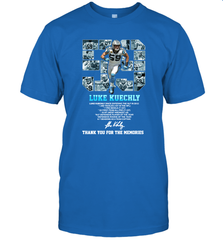 Luke Kuechly Thank You For The Memories Shirt T-Shirt - KnowlegdeTee