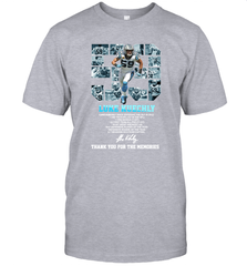 Luke Kuechly Thank You For The Memories Shirt T-Shirt - KnowlegdeTee
