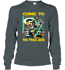 Green Bay Packers Star Wars Come to The Packer Side Faithful Playoff Long Sleeve T-Shirt - KnowlegdeTee