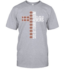 All i need today is San Francisco 49ers and a whole lot of jesus T-Shirt - KnowlegdeTee