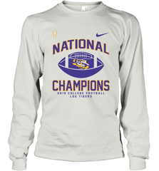 LSU Tigers College Football Playoff 2019 National Champions Football 2 Long Sleeve T-Shirt - KnowlegdeTee