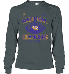 LSU Tigers College Football Playoff 2019 National Champions Football 2 Long Sleeve T-Shirt - KnowlegdeTee