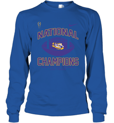 LSU Tigers College Football Playoff 2019 National Champions Football 2 Long Sleeve T-Shirt - KnowlegdeTee