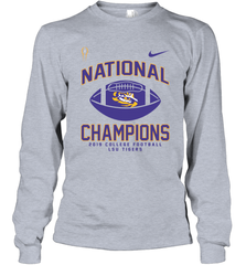 LSU Tigers College Football Playoff 2019 National Champions Football 2 Long Sleeve T-Shirt - KnowlegdeTee