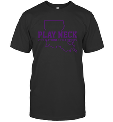 PLAY NECK LSU Tigers Shirt T-Shirt - KnowlegdeTee