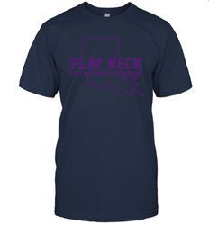 PLAY NECK LSU Tigers Shirt T-Shirt - KnowlegdeTee