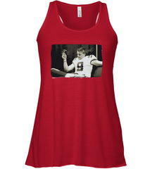 Joe Burrow Cigar Smoking Shirt Racerback Tank - KnowlegdeTee